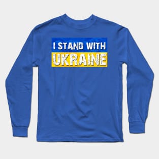 2022 Ukrainian Crisis Support Ukraine Long Sleeve T-Shirt